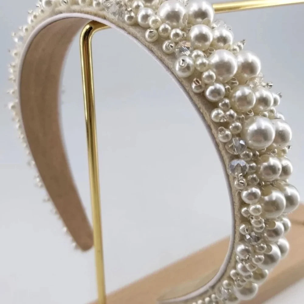 NEW Faux Pearl Decor Headband 🔥🔥